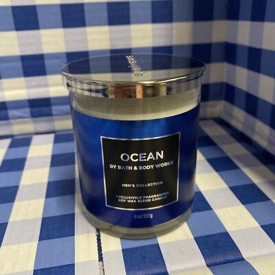 Bath & Body Works - OCEAN  1 Wick Scented Candle