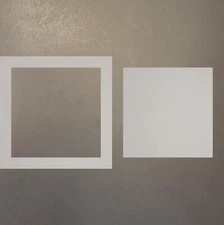 Square Plastic Mylar Stencil Airbrush Painting Art Supplies