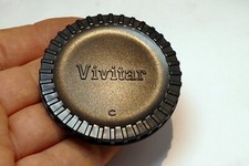 Vivitar Canon FD Camera Black Body Cap for AE-1 A-1 all black