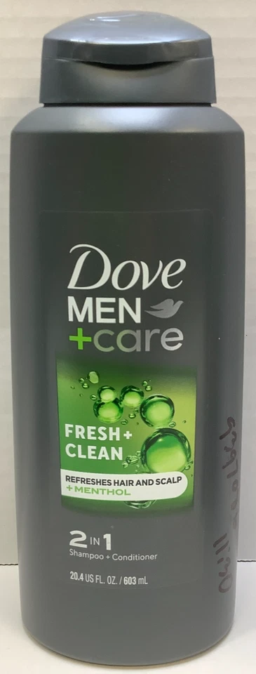 Champú y acondicionador 2 en 1 Dove Men +Care Fresh & Clean, 20,4 oz, lote de 3 Foto 2 de 4