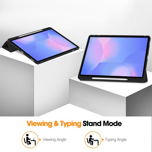 For Samsung Galaxy Tab S8+/S9 FE/S10+ Plus/S10 FE Leather Stand Flip Case Cover - Picture 29 of 79