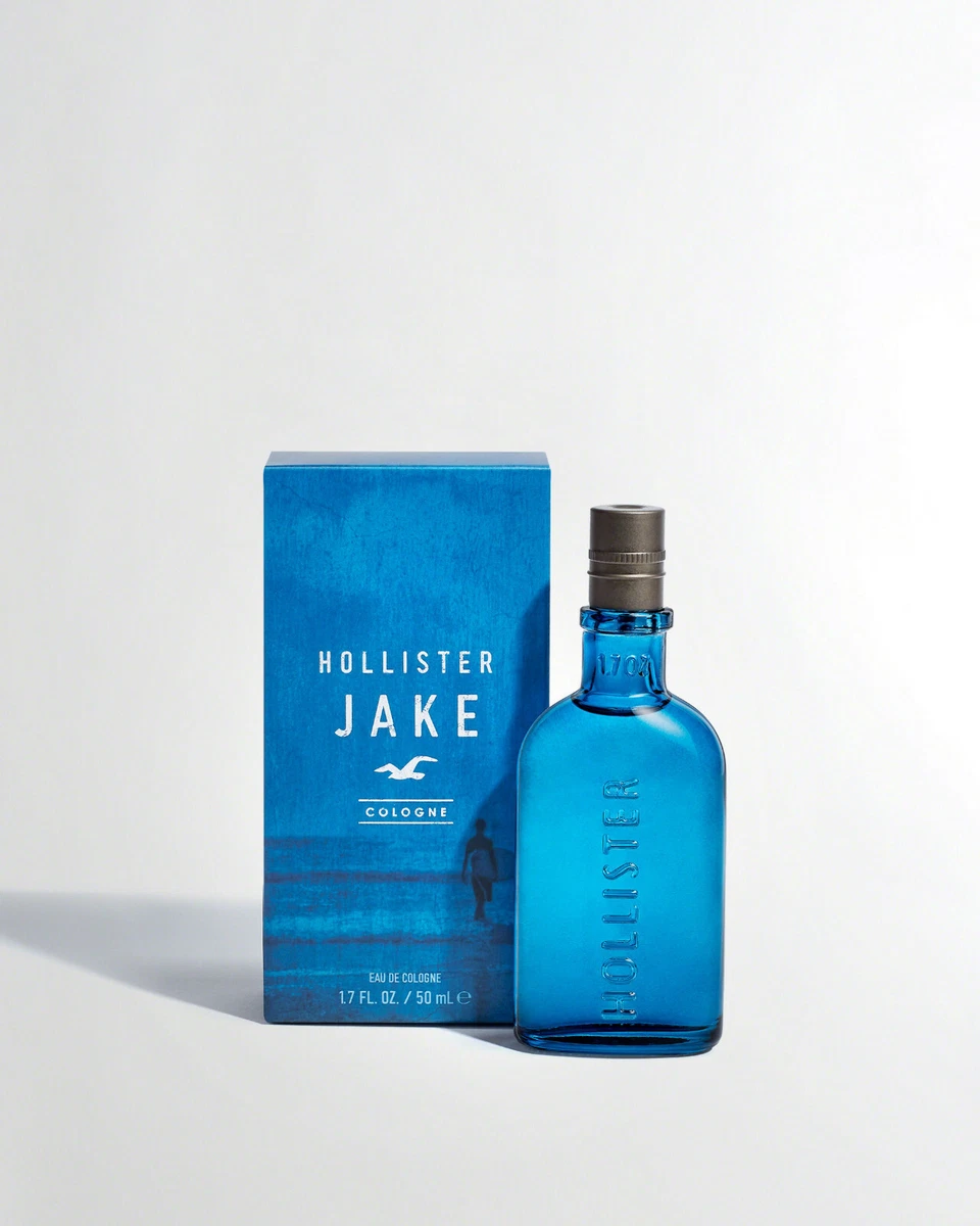 Hollister JAKE Guys Men Eau De Cologne Spray 1.7 Oz Sealed Box
