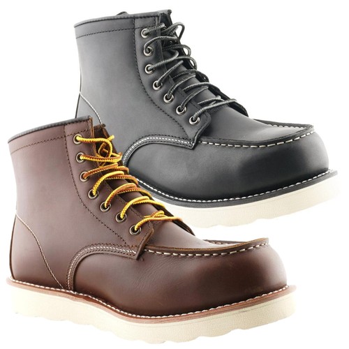 Mens Grinders Alpha SB Classic Safety Steel Toe Lace Up Ankle Boots
