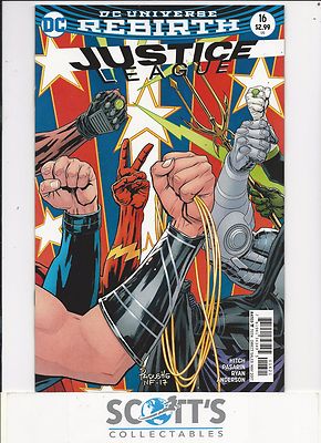JUSTICE LEAGUE  #16   NM   (VARIANT)