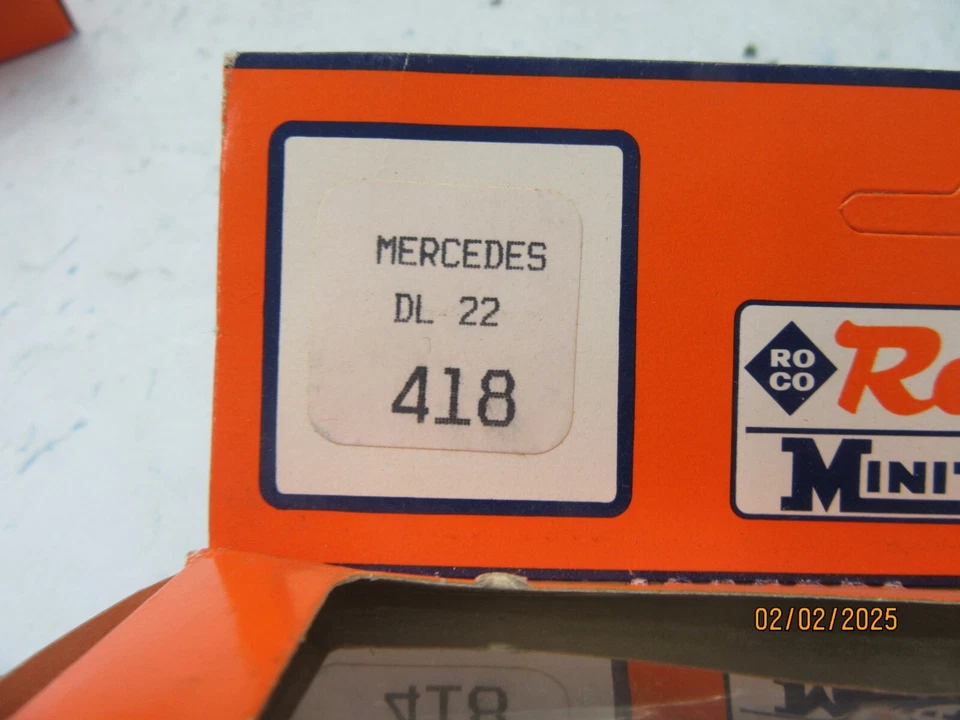HO масштаб 1:87 Roco Minitanks 418 Mercedes DL 22 - LNIB * - Изображение 3 из 3