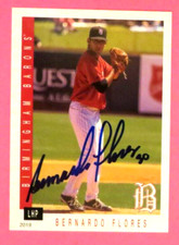 2019 Grandstand, Birmingham Barons - BERNARDO FLORES - autographed