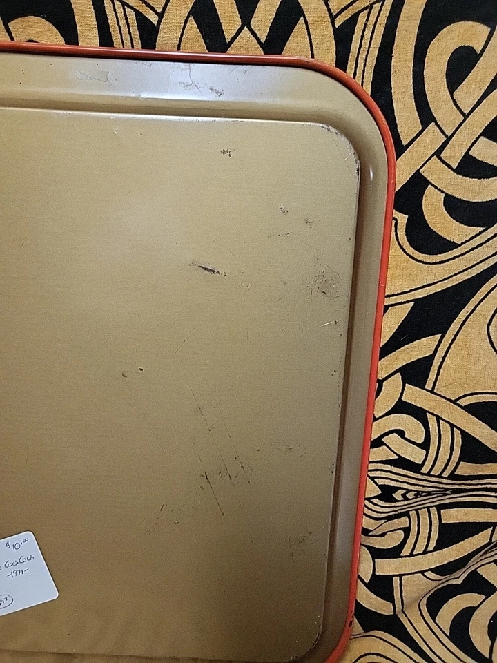 Vintage 1971 Coca-Cola Serving Tray - 1909 Girl Reproduction - Image 3 of 3