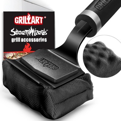 Reinforced Outdoor Grill Brushes, Safe Cleaning Tools