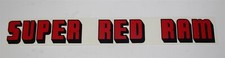 New 1955-59 Dodge Super Red Ram Valve Cover Decal