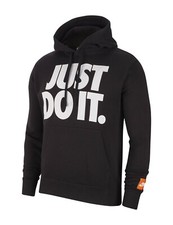nike men's sportswear just do it fleece zip hoodie