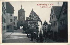 CPA AK Rothenburg Plonlein GERMANY (1076826)