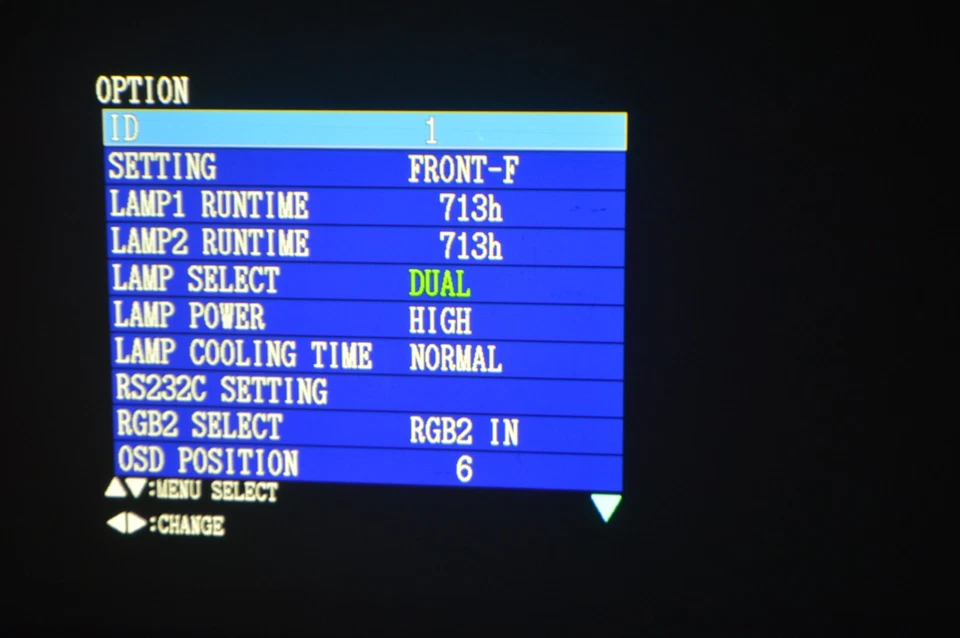 ^ Panasonic SXGA 6000 (PT-D7600U) DLP Video Projector (No Lens / No Air Filter) - Image 2 of 4