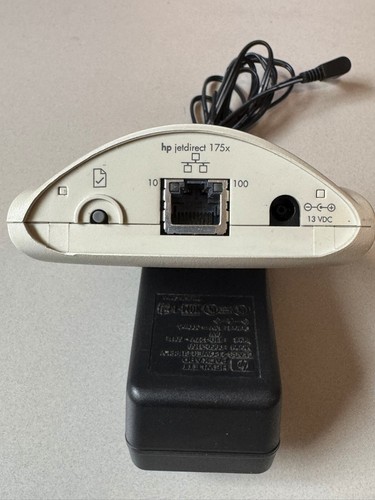Used HP Jetdirect 175X External Print Server Model:J6035A W/ AC Adapter - Picture 4 of 5
