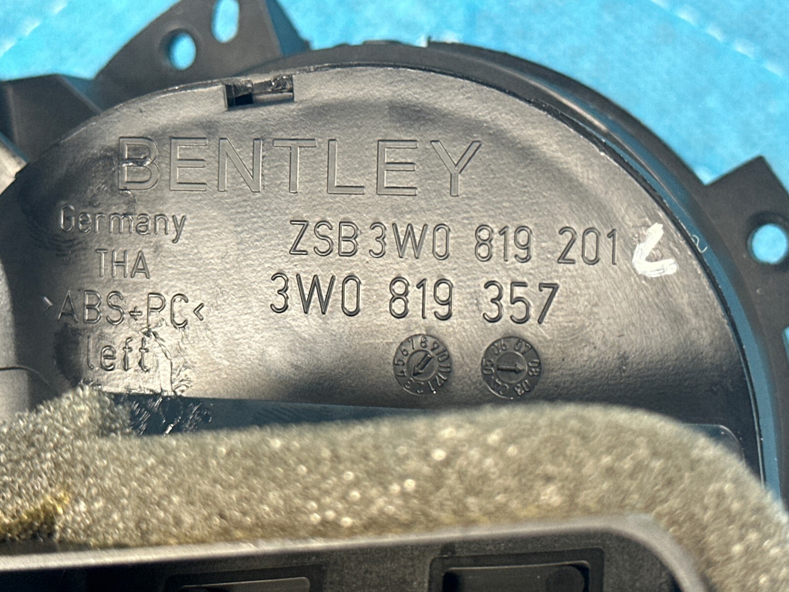 Bentley Continental Flying Spur Dash Air Vent Driver's Side 29k 2006-2012 OEM