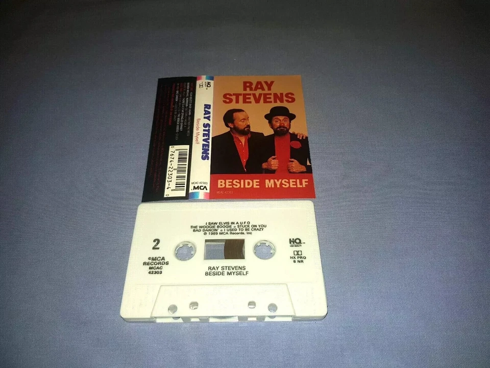 RAY STEVENS BESIDE MYSELF CASSETTE TAPE ALBUM - Image 2 of 2