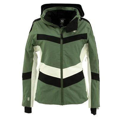 DARE 2B Damen Winterjacke Steppjacke Skijacke PROVENANCE II khaki weiß 29785 - Bild 1 von 4
