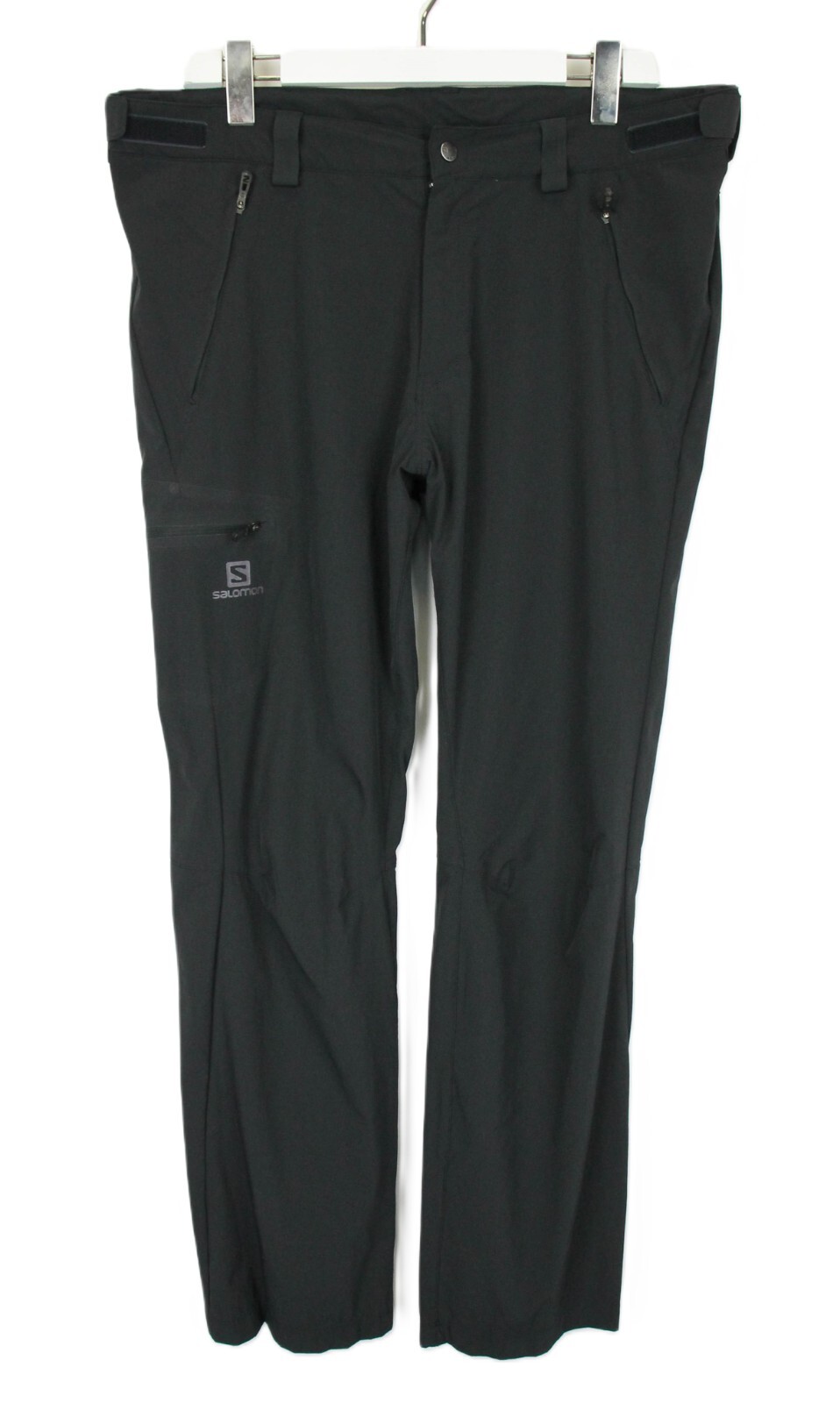 Pantaloni Salomon AdvancedSkin Shield Uomo UK 40 Trekking Con Zip Neri