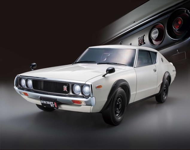 Nissan 1/8 Scale SKYLINE 2000 GT-R KPGC110 KENMERI Diecast Nissan 1/8 Scale SKYLINE 2000 GT-R KPGC110 KENMERI Diecast