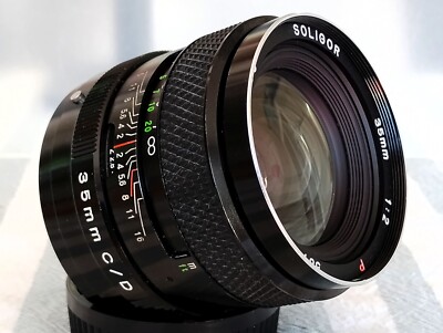 Soligor ''P'' 35mm F2.0 C/D Konica AR 35 mm F/2,0 lichtstark Vollformat TOKINA