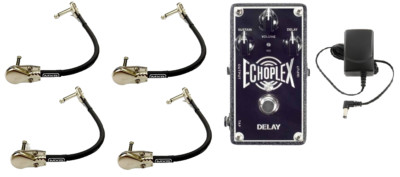 Dunlop MXR EP103 Echoplex Delay Pedal Sound Of EP-3 Tape Echo ( 4 PATCH CORDS )