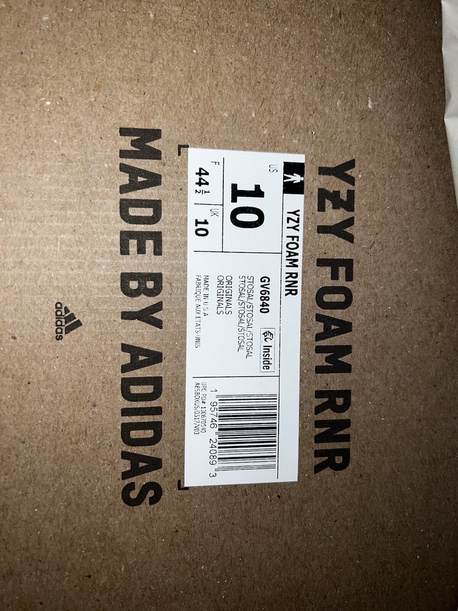 NEW Adidas Yeezy Foam RNR Runner STONE SALT 2023 YZY NEW Adidas Yeezy Foam RNR Runner STONE SALT 2023 YZY