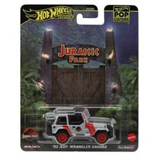 2025 Hot Wheels Premium Pop Culture Jurassic Park 92 Jeep Wrangler Sahara