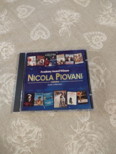 NICOLA PIOVANI CINEMA GOLD COLLECTION RARO CD 1996 KOREA OTTIMO CD COME NUOVO - Afbeelding 1 van 4