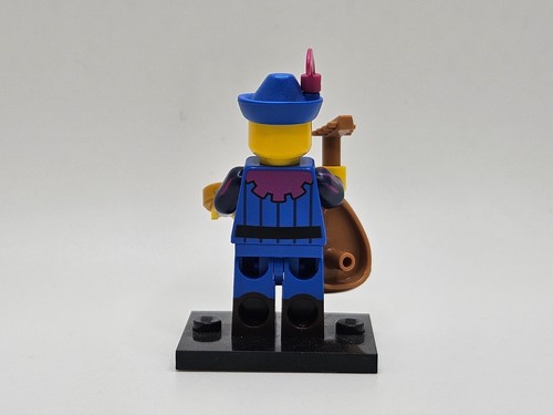 LEGO minifigure Troubadour col22-3 da collezione CMF serie 22 col388 moneta chitarra - Foto 3 di 4