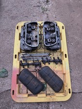 1965-68 Volkswagen Beetle Oem Pair Cylinder Heads As Is Rockerspushrodscovers 1965-68 Volkswagen Beetle Oem Pair Cylinder Heads As Is Rockerspushrodscovers