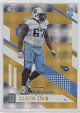 2017 Panini Unparalleled Yellow 125/199 Quinton Spain #59 1k9