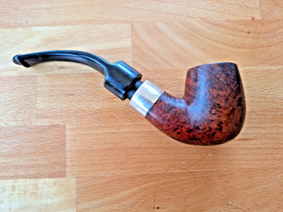 Peterson Pfeife Deluxe 9 S  sehr guter Zustand  1974  seltener Messingkondenser