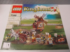(R3/9) Lego Windmill from 7189 Attack on the Mill Village with BA