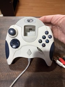 Sega Dreamcast System W/ Hookups & 1 Mad Catz Controller Tested / Works 