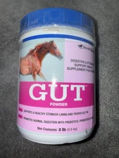 SMART EQUINE Gut Powder For Horses Healthy Stomach & Digestion 2lb BB 06/27