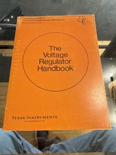Texas Instruments Voltage Regulator Handbook Vintage TI Semiconductor Guide