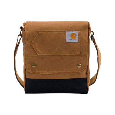 Carhartt Crossbody Snap Bag   Brown - NWT - Unisex