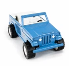 70s Vintage  Tonka Pressed Steel Truck  Jeepster Convertible Metal Toy Truck Car