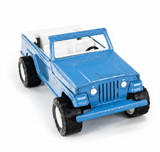70s Vintage Tonka Pressed Steel Truck Jeepster Convertible Metal Toy Truck Car
