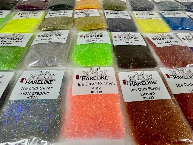 ICE DUB por HARELINE. VOCÊ ESCOLHE A COR. MATERIAL PARA AMARRAR MOSCAS - DUBLAGEM. - Imagem 2 de 2