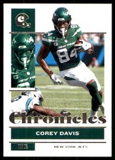 Corey Davis 2021 Panini Chronicles #88 Jets NFL READ FREE SHIPPING AutographDen