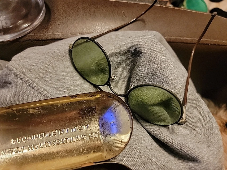 Bosch And Lomb 1930-40s Safty Glasses - Image 3 of 4