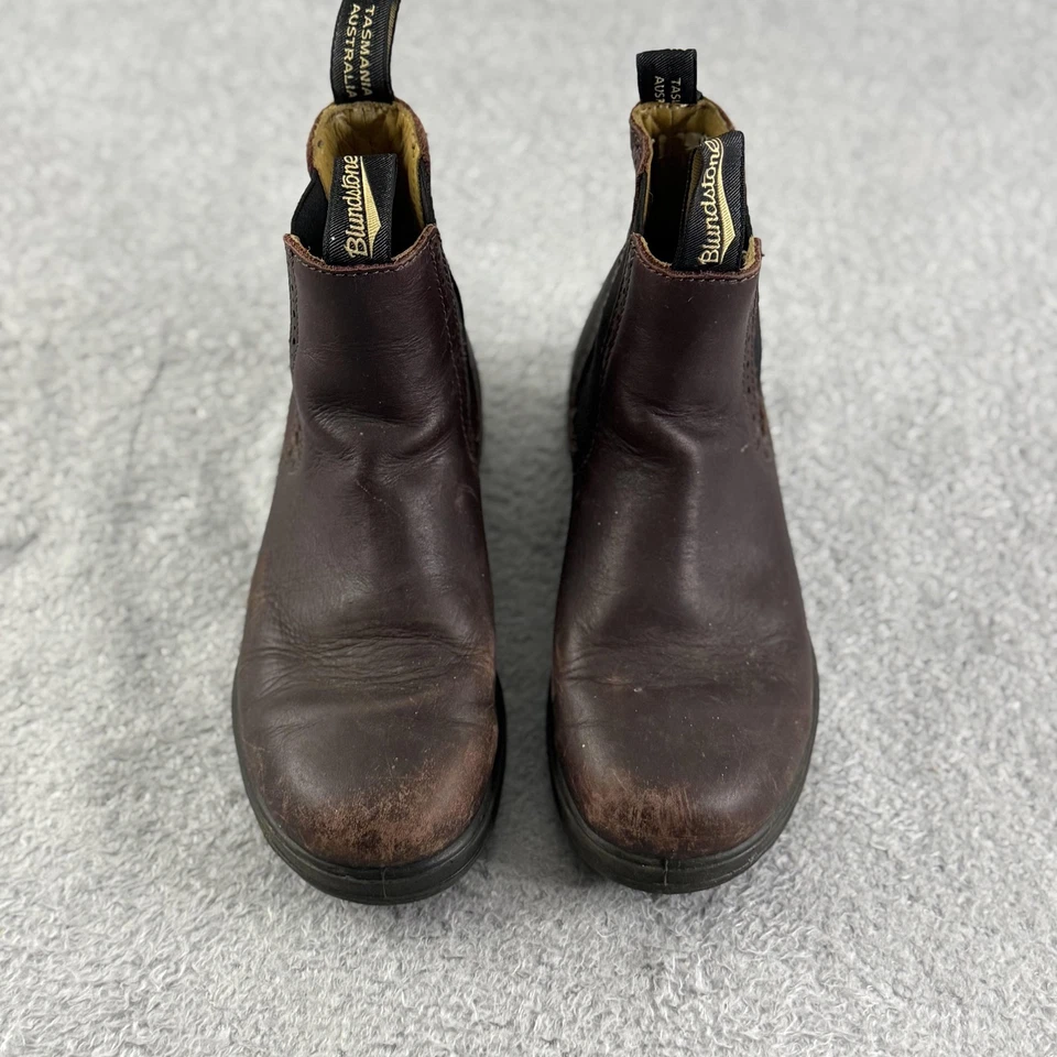 Ботинки Blundstone молодежный размер 4,5 коричневые кожаные ботинки челси без застежек - Изображение 2 из 4