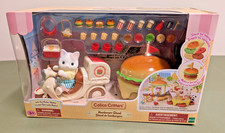 FREE GIFT WRAPPING Sylvanian Calico Critters Hamburger Stand New in Sealed Box