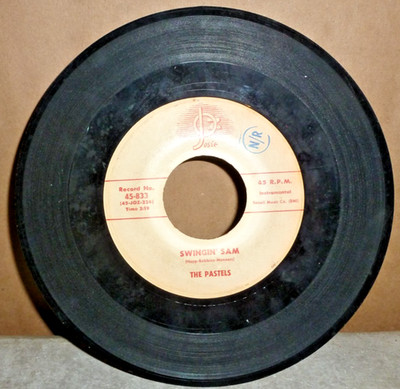 THE PASTELS SWINGIN' SAM -THE DEBS & THE ESCORTS CREW CUTS 45 RPM