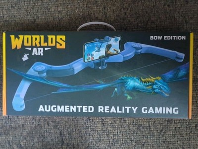 WORLDS AR Augmented Reality Gaming (Bow Edition) Blue Bow Brand New 