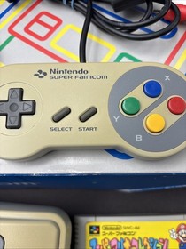 Nintendo Super Famicom SFC Console BOX &2 games  Mario Kart Super Mario All Star