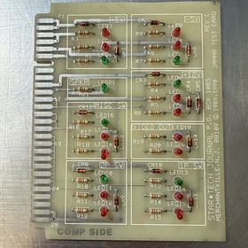 Star Tech VINTAGE JAMMA Test Card! Arcade JAMMA tester! Rev C 1990 RARE!
