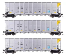 Walthers 910-56867 HO AEPX 50' RD-4 Hopper RTR #20420, #20444, #20462 (Set of 3)