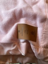 earlys of witney wool blanket pink 72 x 84”