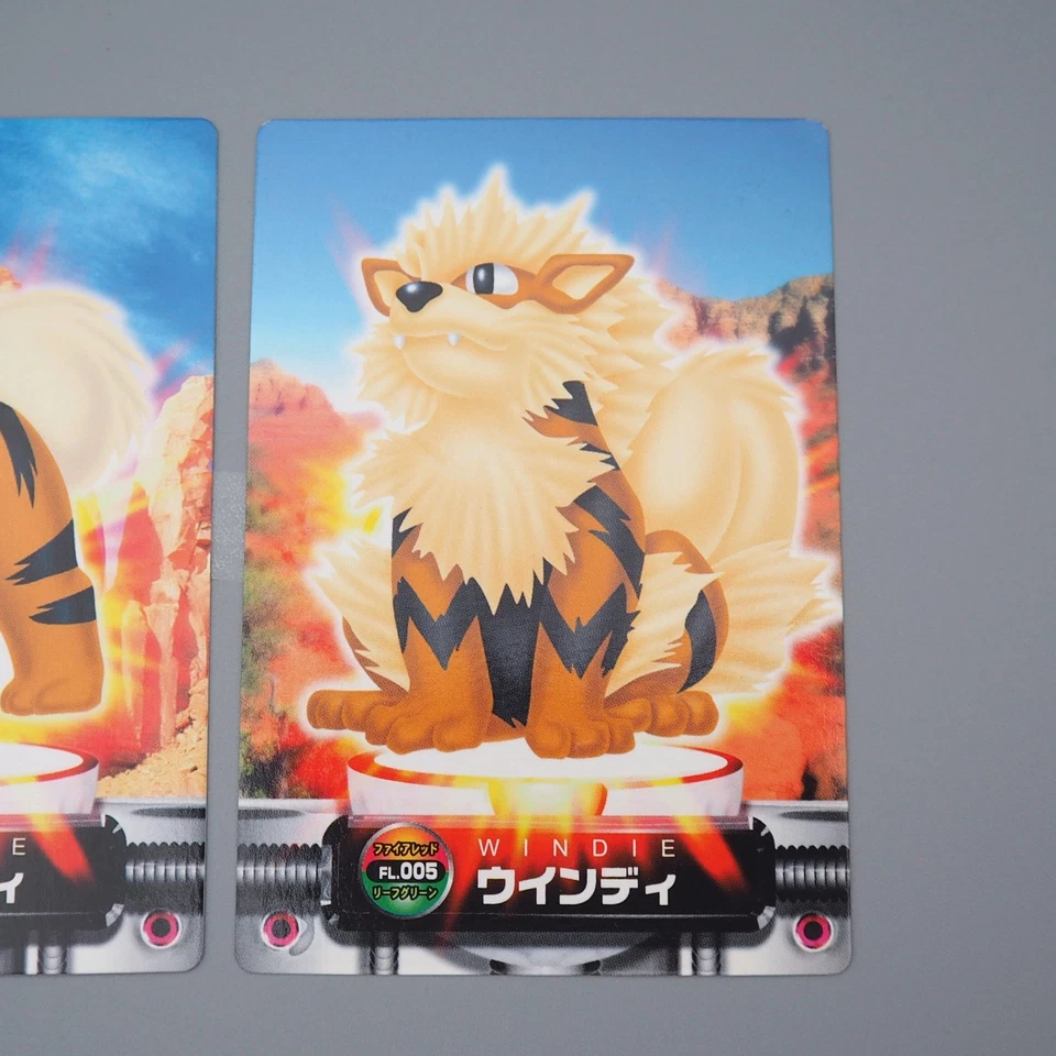 Pokemon Card Carddass Arcanine Growlithe Advanced Generation M-NM Japanese q511 - Image 3 of 4